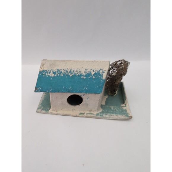 Vintage Putz Japan Christmas Village Houses Large Church Set of 4 - Picture 16 of 16